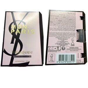 🌸 YSL Mon Paris EDP Sample 1.2 ml NWT Authentic Yves Saint Laurent Perfume 🌸